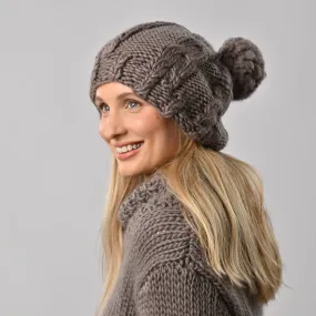 Ted Cable Hat Knitting Kit