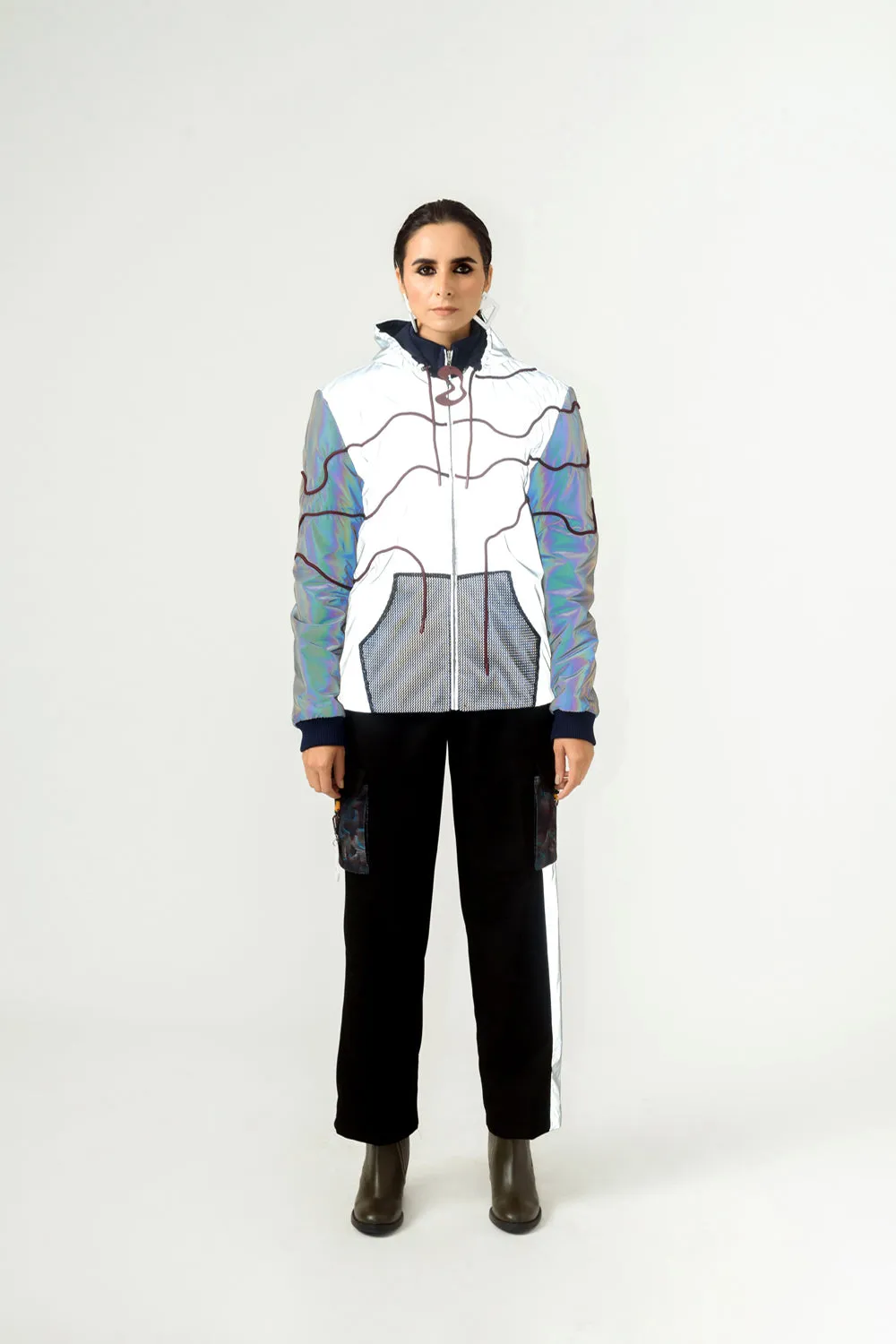 Unisex Reflect Bomber Jacket