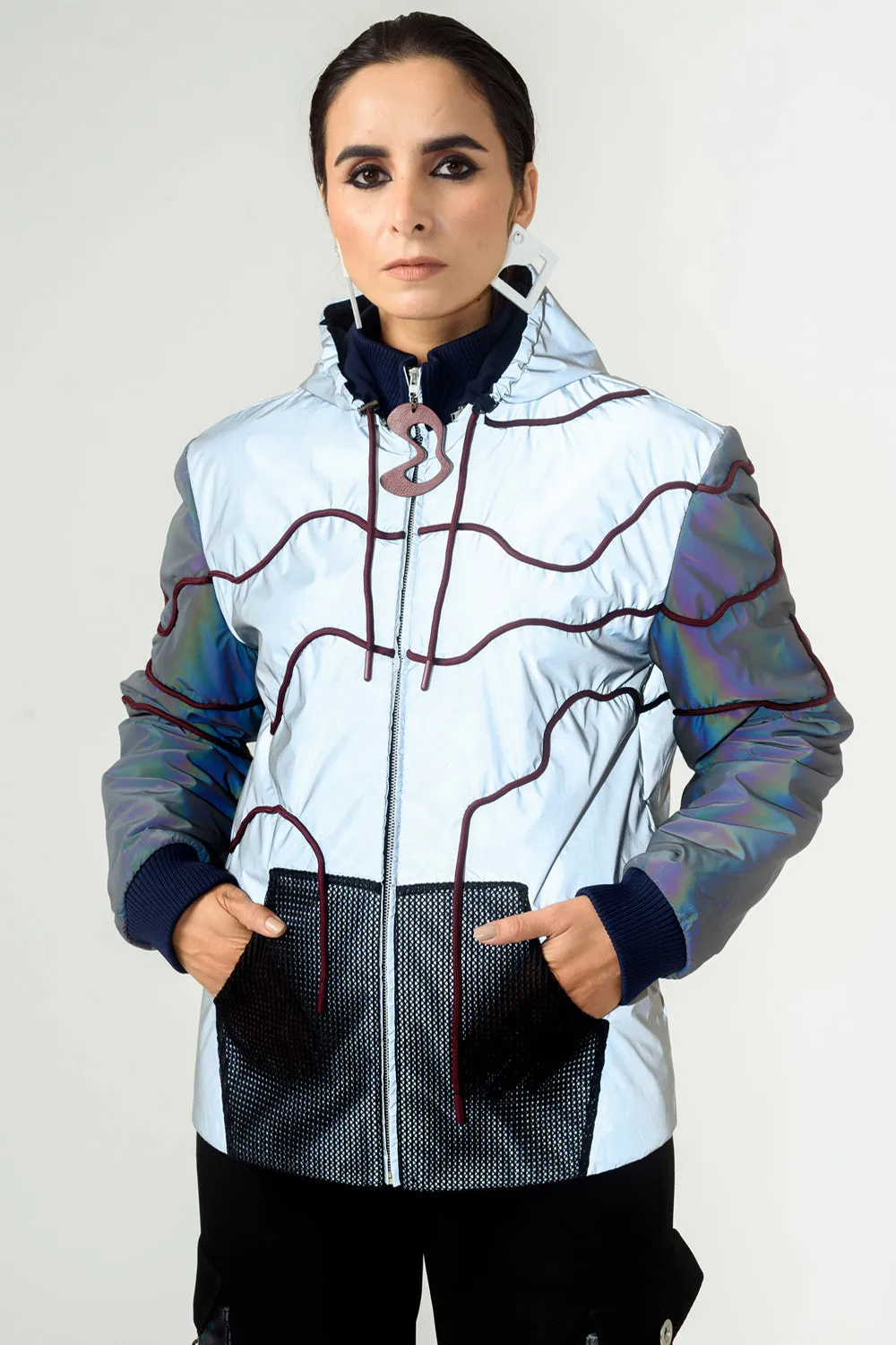 Unisex Reflect Bomber Jacket