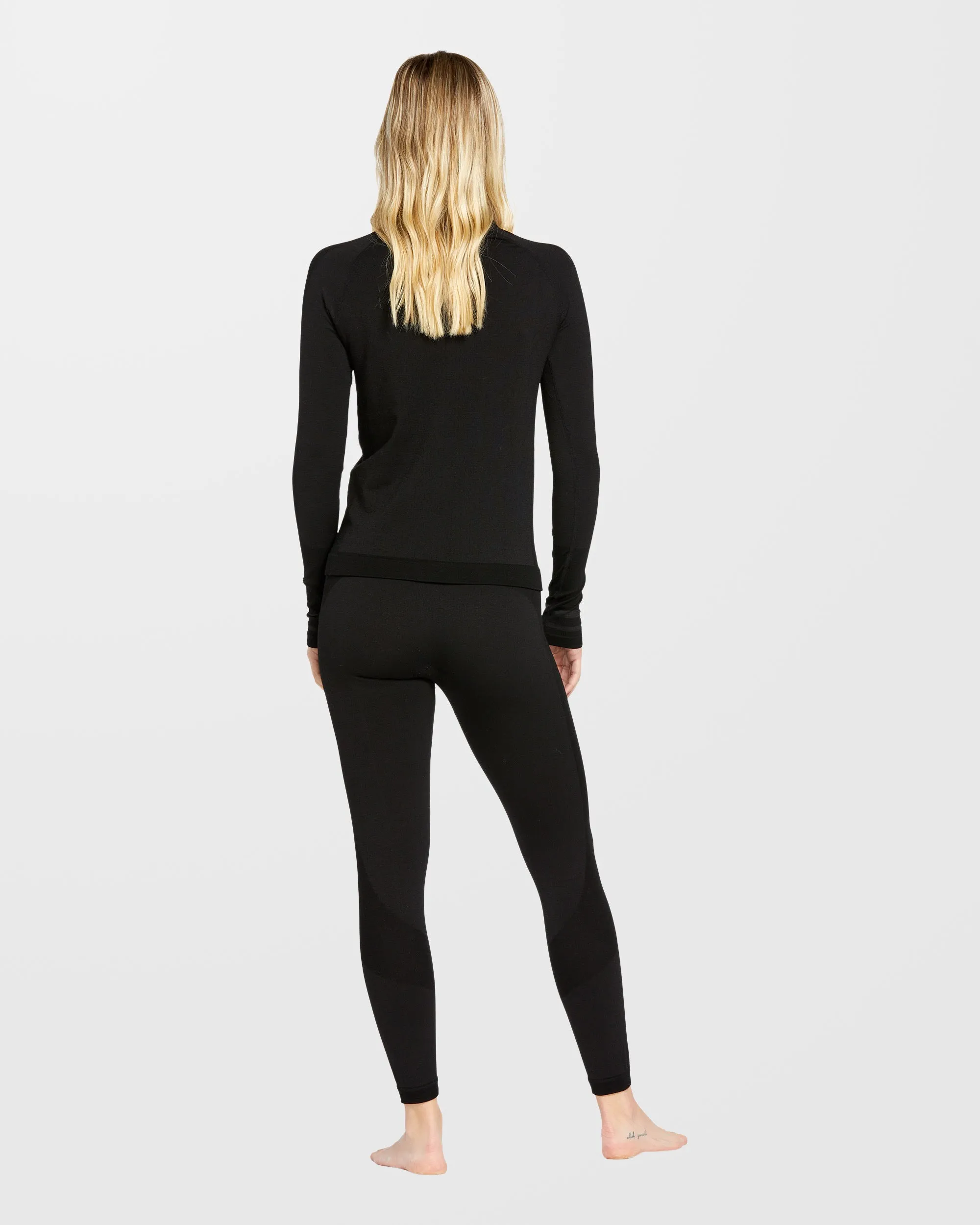 W Engineered Base Layer Top - Black