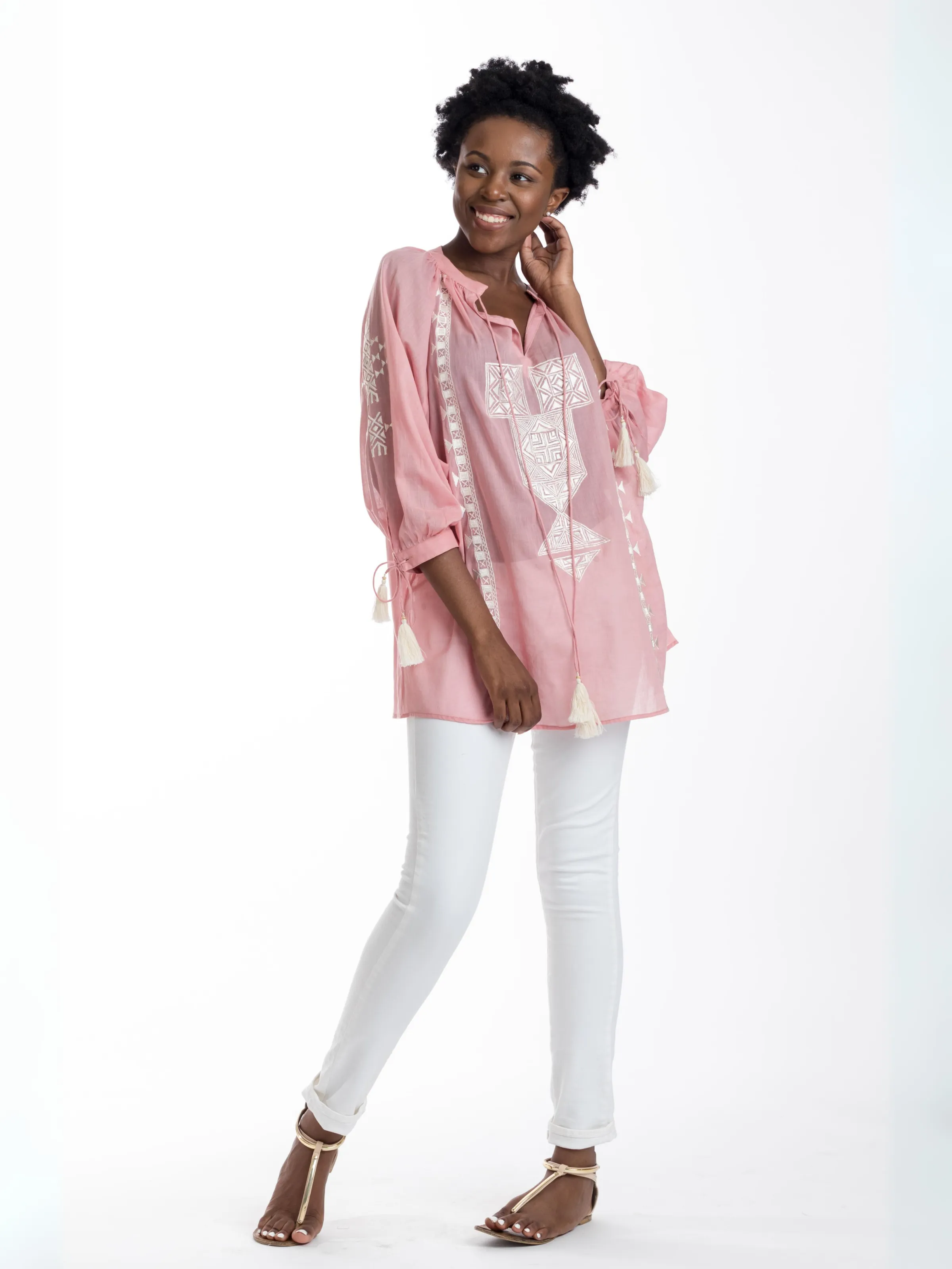 Yasmin Blush Tunic