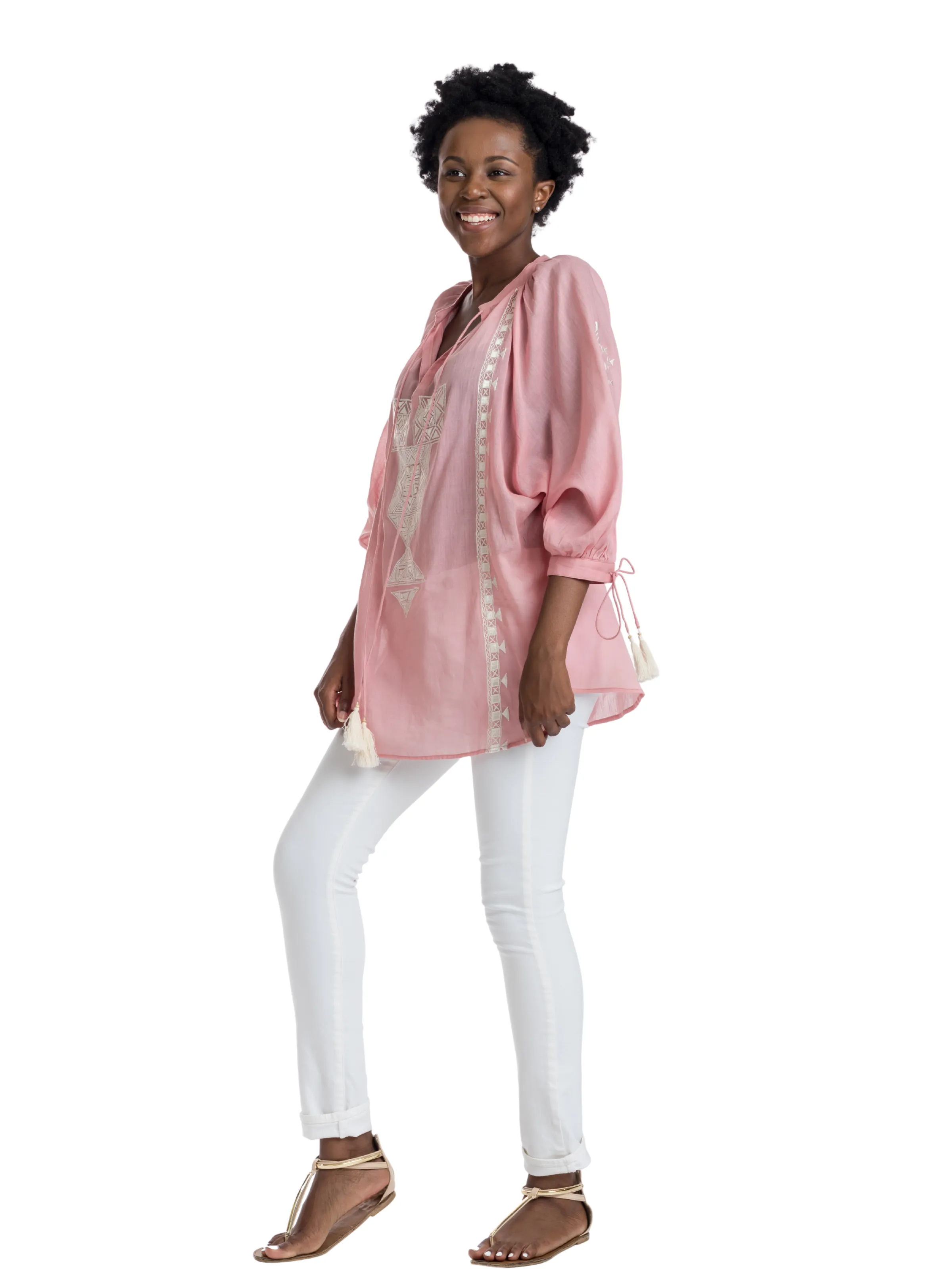 Yasmin Blush Tunic